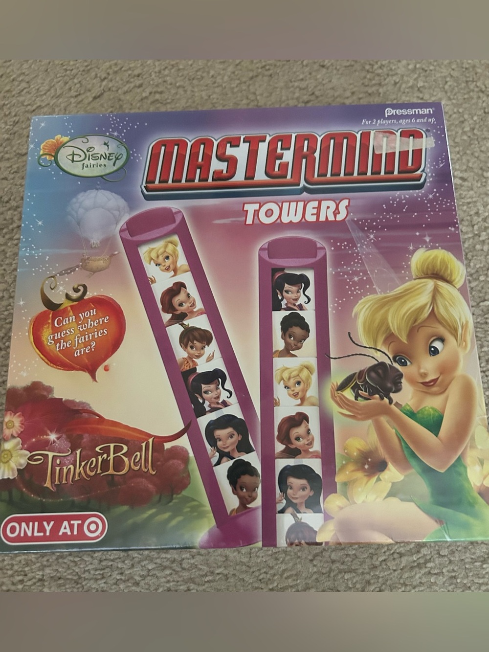 Disney Mastermind Towers Game Tinkerbell new sealed